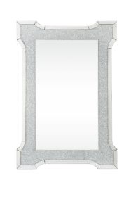 Nowles Wall Decor; Mirrored & Faux Stones YF