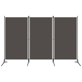 3-Panel Room Divider Anthracite 102.4"x70.9"