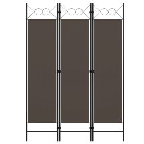 3-Panel Room Divider Anthracite 47.2"x70.9"