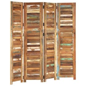 Room Divider 66.1" Solid Wood Reclaimed