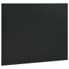 5-Panel Room Divider Black 78.7"x70.9" Steel