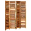 Room Divider Solid Reclaimed Wood 66.9"