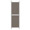 6-Panel Room Divider Anthracite 118.1"x86.6" Fabric