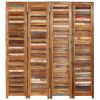 Room Divider Solid Reclaimed Wood 66.9"