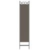 6-Panel Room Divider Anthracite 94.5"x78.7" Fabric