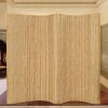 Room Divider Bamboo 98.4"x65" Natural