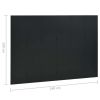 6-Panel Room Dividers 2 pcs Black 94.5"x70.9" Steel