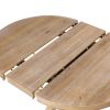 Modern Dining Table Set for 4,Round Table and 4 Kitchen Room Chairs,5 Piece Kitchen Table Set for Dining Room,Dinette,Breakfast Nook,Natural Wood Wash