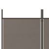 5-Panel Room Divider Anthracite 98.4"x70.9" Fabric