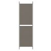 5-Panel Room Divider Anthracite 98.4"x78.7" Fabric