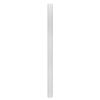 Room Divider Bamboo White 98.4"x65"