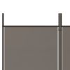 6-Panel Room Divider Anthracite 118.1"x70.9" Fabric