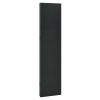 4-Panel Room Divider Black 63"x70.9" Steel