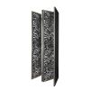 18x73" Room Divider, Herero 4-Panel Decorative Screen