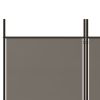 5-Panel Room Divider Anthracite 98.4"x78.7" Fabric