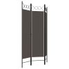 3-Panel Room Divider Anthracite 47.2"x70.9"