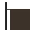 1-Panel Room Divider Brown 68.9"x70.9"