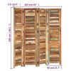 Room Divider 66.1" Solid Wood Reclaimed