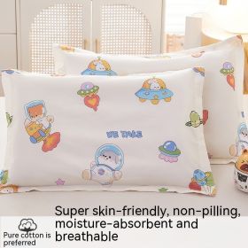 Cotton Children's Pillow Set For Sleep (Option: Explore space-30x50cm pair set)