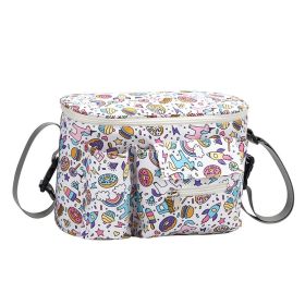 Multifunctional Hook Storage Storage Bag (Option: Pony White)