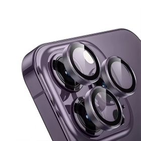 Eagle Eye Lens Protector CD Pattern (Option: CD Pattern Purple-IPhone14Pro Max-3PCS)