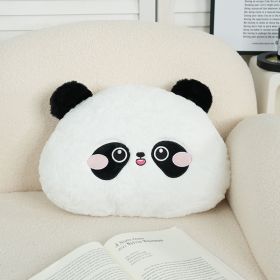 Cute Panda Sofa Pillow Cartoon Cute And Fun (Option: Panda Circle)