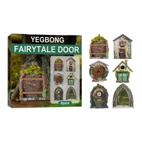 Garden Decoration Fairy Tale Door Courtyard Crafts (Option: Style 3)