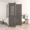 3-Panel Room Divider Anthracite 59.1"x78.7" Fabric