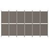 6-Panel Room Divider Anthracite 118.1"x78.7" Fabric