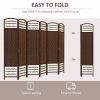 Folding Room Divider Portable Privacy Screen Room Partition