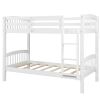 win Over Twin Bunk Bed with Ladder