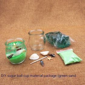 Jelly Candle Material Package Handmade (Option: Green Marine Material Package)