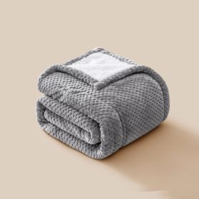 Winter Office Heating Warming Blanket (Option: Gray-150cm130cm)