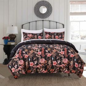 Three-piece Bedding Set Printed Home Textile (Option: 2010-200x200cm)