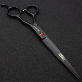 Poodle Professional Pet Grooming Tools (Option: Black Warped Scissors)