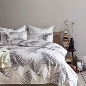 Three-piece Bedding Set Printed Home Textile (Option: 8673-135x200cm)