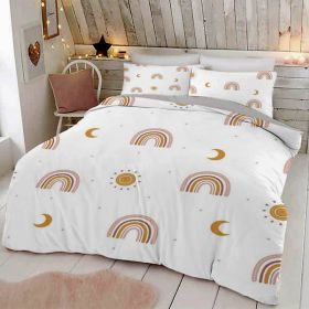 Fashion Pastel Bedding Three-piece Set (Option: XQ 6-200x200cm)